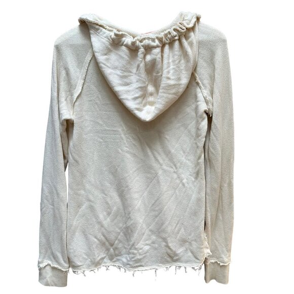 Billabong Long Sleeve Hoodie Pullover Aztec Western Boho Beachy Size S - Picture 2 of 7